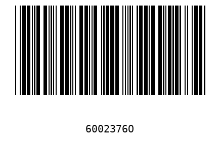 Barcode 6002376