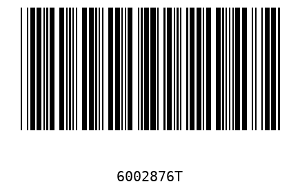 Barcode 6002876