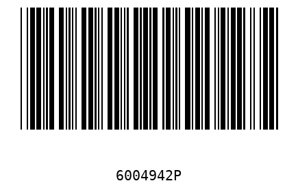 Barcode 6004942
