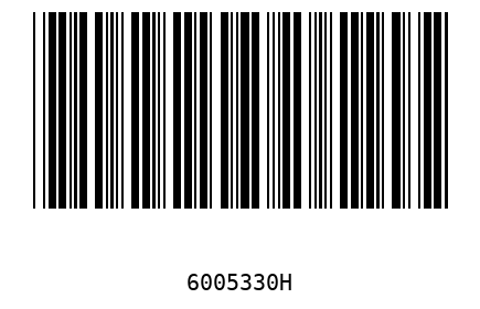 Barcode 6005330