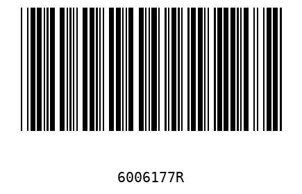 Barcode 6006177