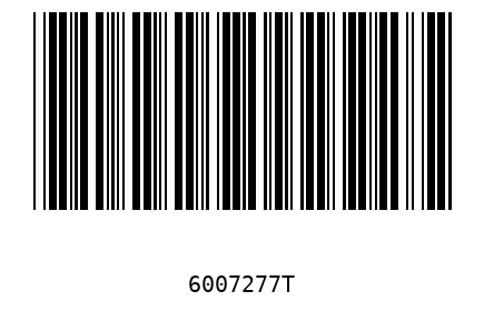 Barcode 6007277