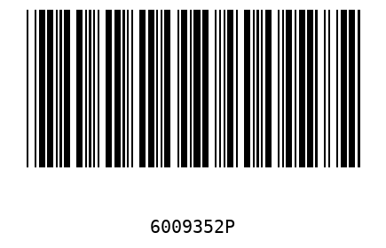 Barcode 6009352