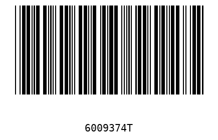 Barcode 6009374
