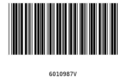 Barcode 6010987