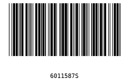 Barcode 6011587