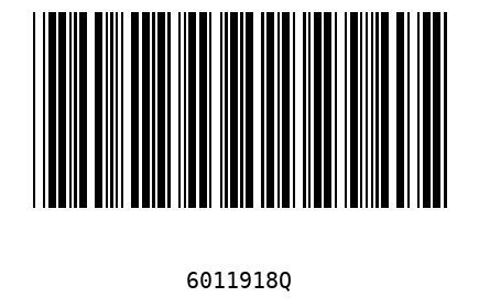 Barcode 6011918