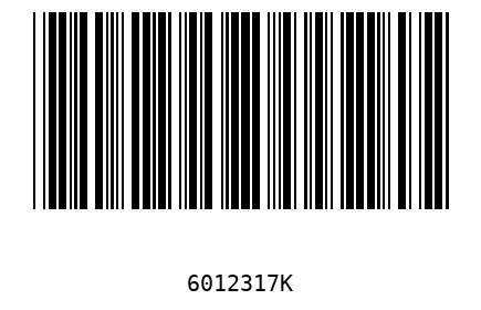 Barcode 6012317