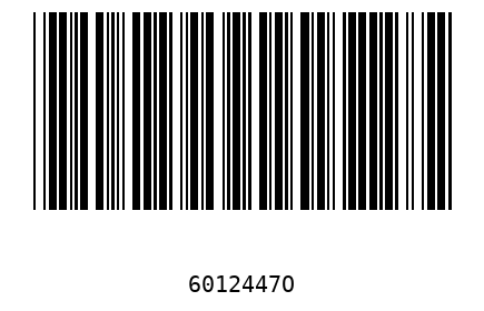 Barcode 6012447