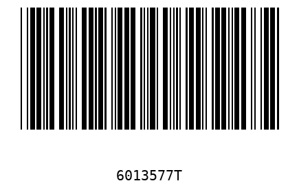 Barra Código 6013577