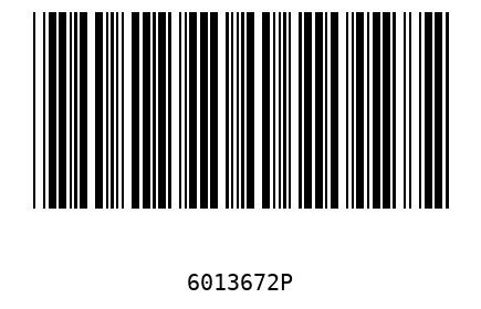 Barra Código 6013672