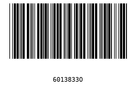 Barcode 6013833