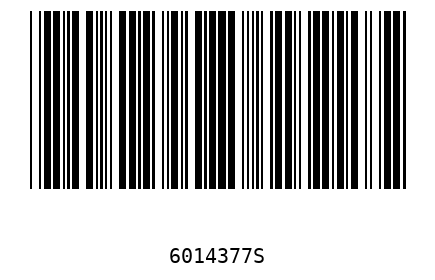 Barcode 6014377