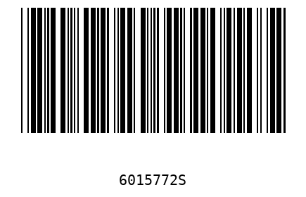 Barcode 6015772