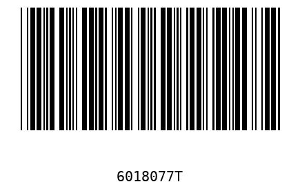 Barcode 6018077