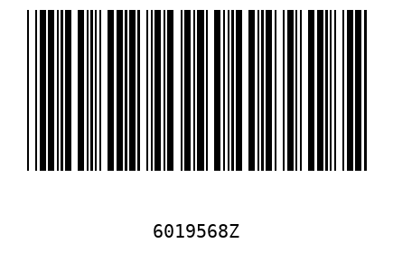 Barcode 6019568