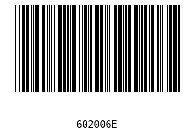 Barcode 602006