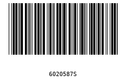 Barcode 6020587