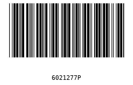 Barcode 6021277