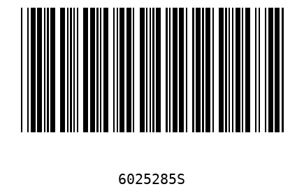 Barcode 6025285
