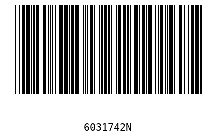 Barcode 6031742