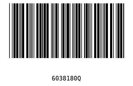 Barcode 6038180