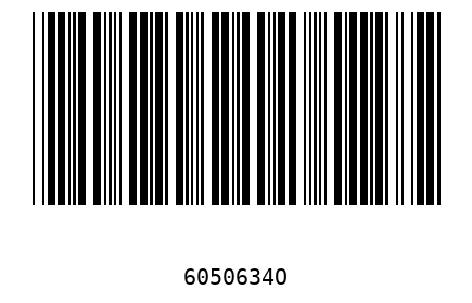 Barcode 6050634
