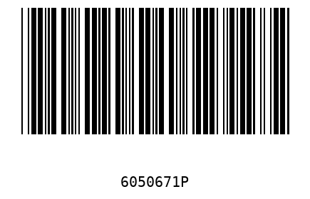 Barcode 6050671