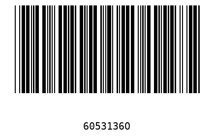 Barcode 6053136