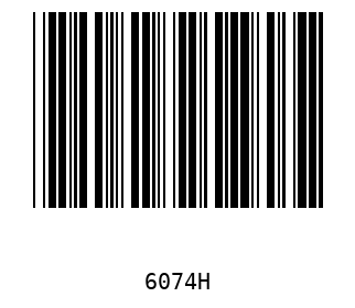 Barra Código, Code 39 6074