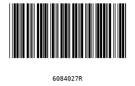 Barcode 6084027