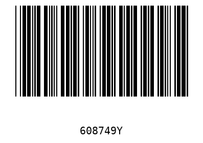 Barcode 608749