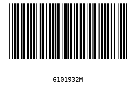 Bar code 6101932