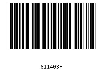 Barcode 611403