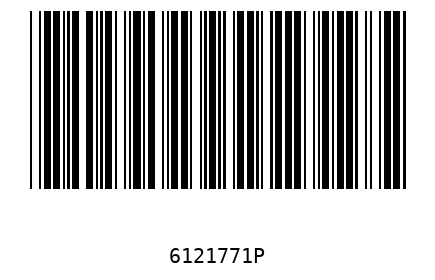 Barcode 6121771