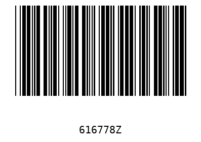 Barcode 616778