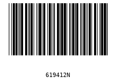 Barcode 619412