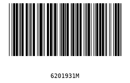 Bar code 6201931