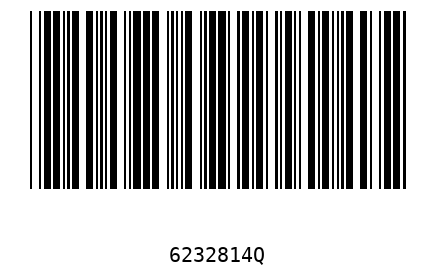 Barcode 6232814