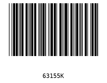 Barra Código, Code 39 63155