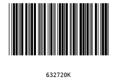 Barcode 632720