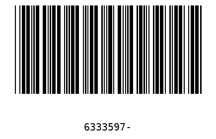 Barcode 6333597