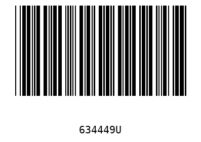 Barcode 634449