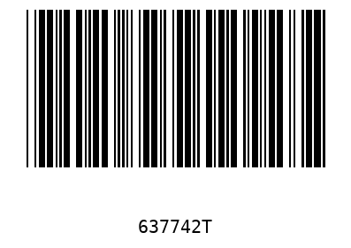 Bar code 637742