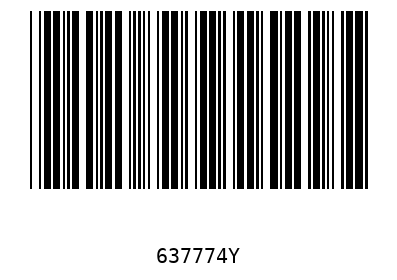 Bar code 637774