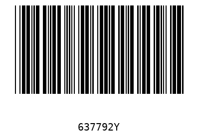 Barcode 637792