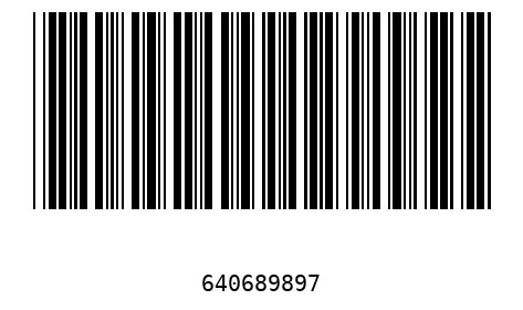 Barcode 64068989