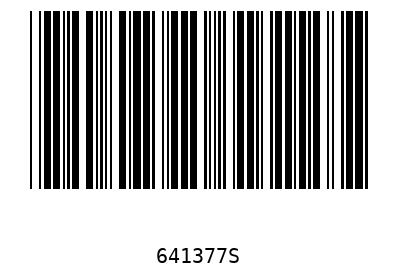 Barcode 641377