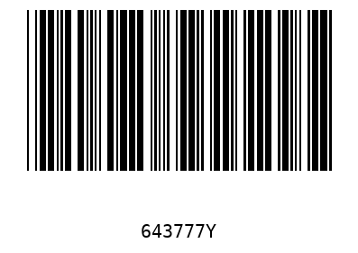 Barcode 643777