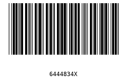 Barcode 6444834
